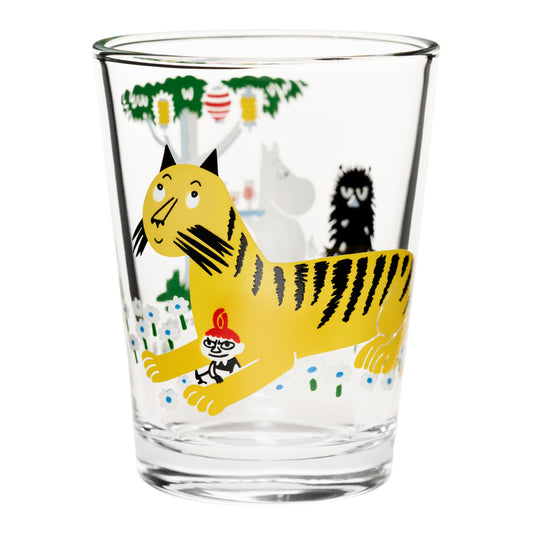 Moomin Glass Tumbler 22 cl - Garden Party