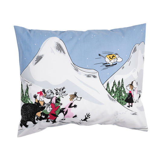 Moomin Pillowcase - Ski Jumping Winter 2024