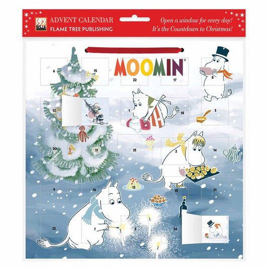 Moomin Sticker Advent Calendar - Preparing for Christmas