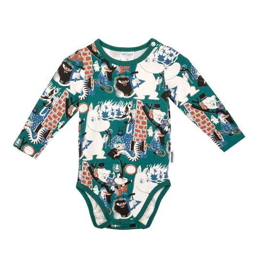 Tilestove Green Baby Grow