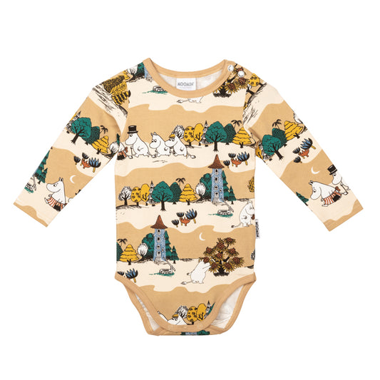 Valley Beige Baby Grow