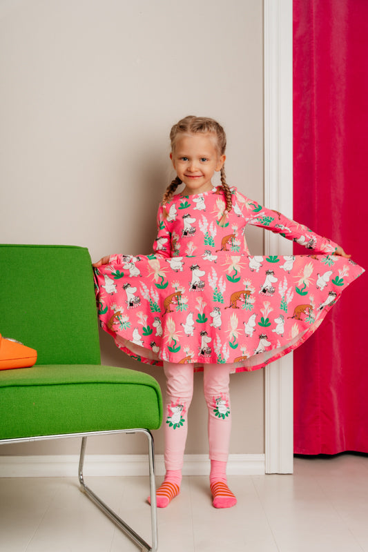 Moomin Dress - Growth Magenta