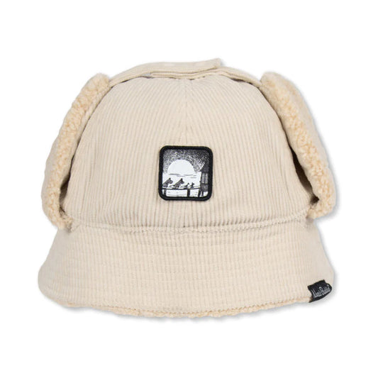 Moomintroll Winter Bucket Hat Adult - Beige