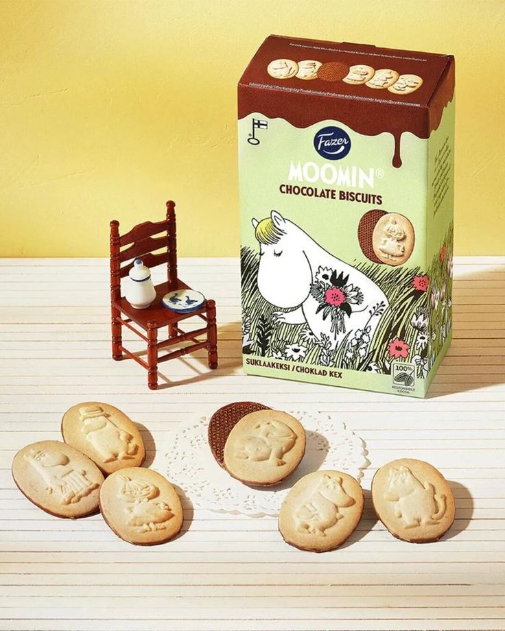 Moomin Chocolate Biscuits 175g