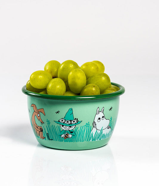 Moomin Enamel Bowl - Boys (0.3l)