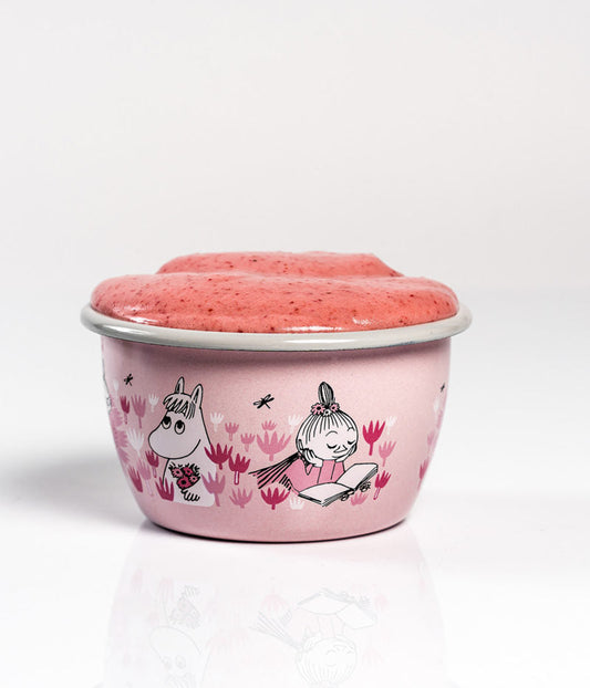 Moomin Enamel Bowl - Girls (0.3l)