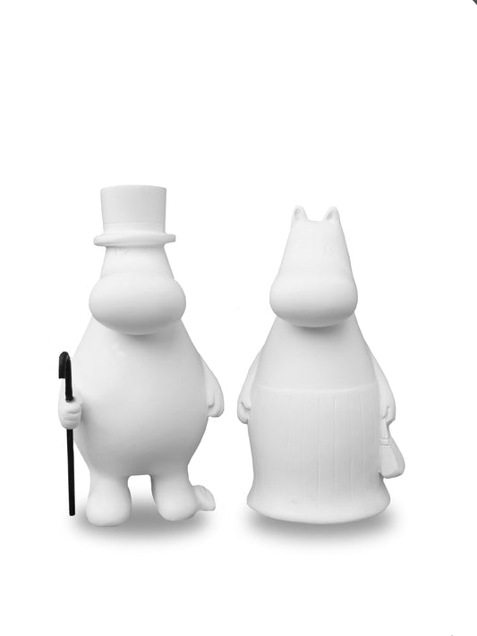 Moomin Mini Statue - Moominmamma & Moominpappa