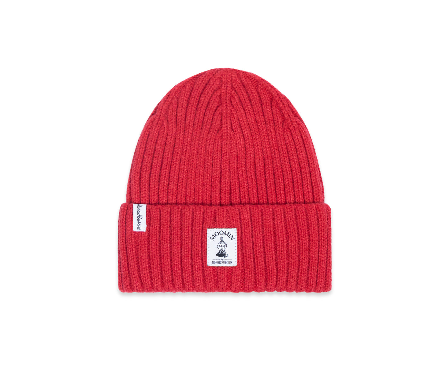 Moomin Adult Beanie Hat - Little My Red