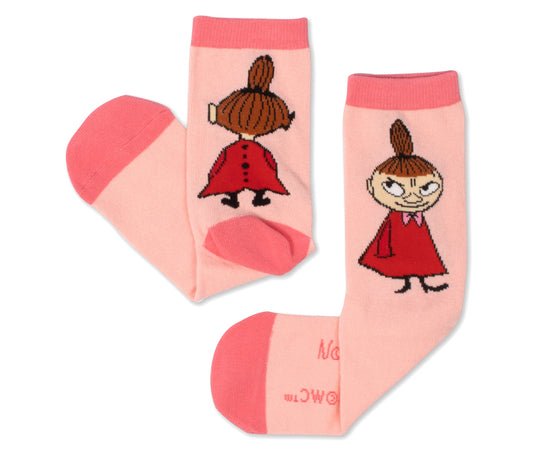 Moomin Ladies Socks - Little My Mischief Pink