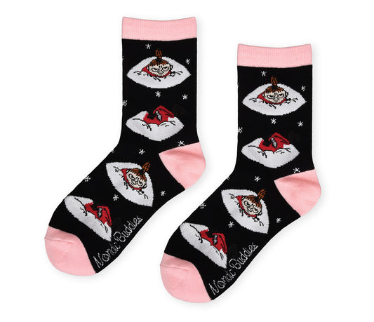 Moomin Ladies Socks - Little My Snow