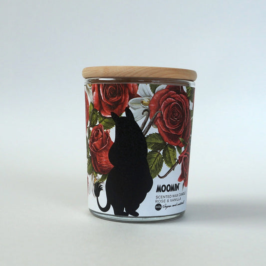 Moomin scented candle by MiLu - Rose & Vanilla