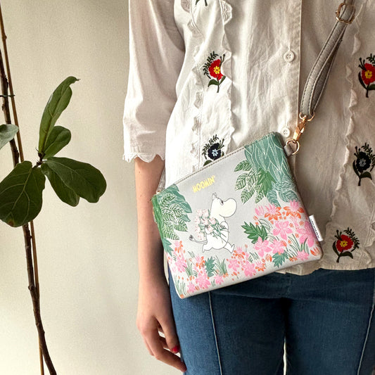 Moomin Floral Crossbody Bag