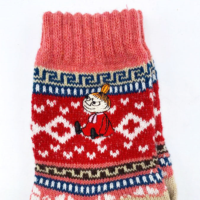 Moomin Fair Isle Little My Socks