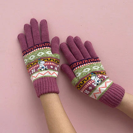 Moomin Fair Isle Gloves - Snorkmaiden