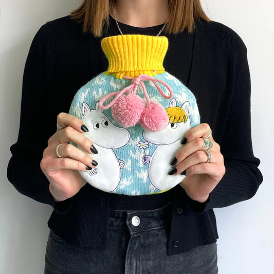 Moomin Floral Hot Water Bottle