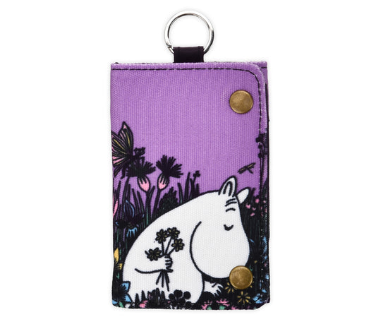 Moomin Canvas Wallet - Picking Flowers