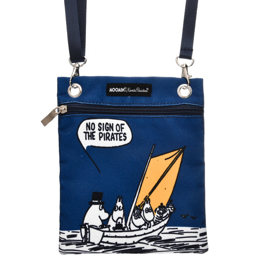 Moomin Passport Bag - "No Sign of the Pirates"