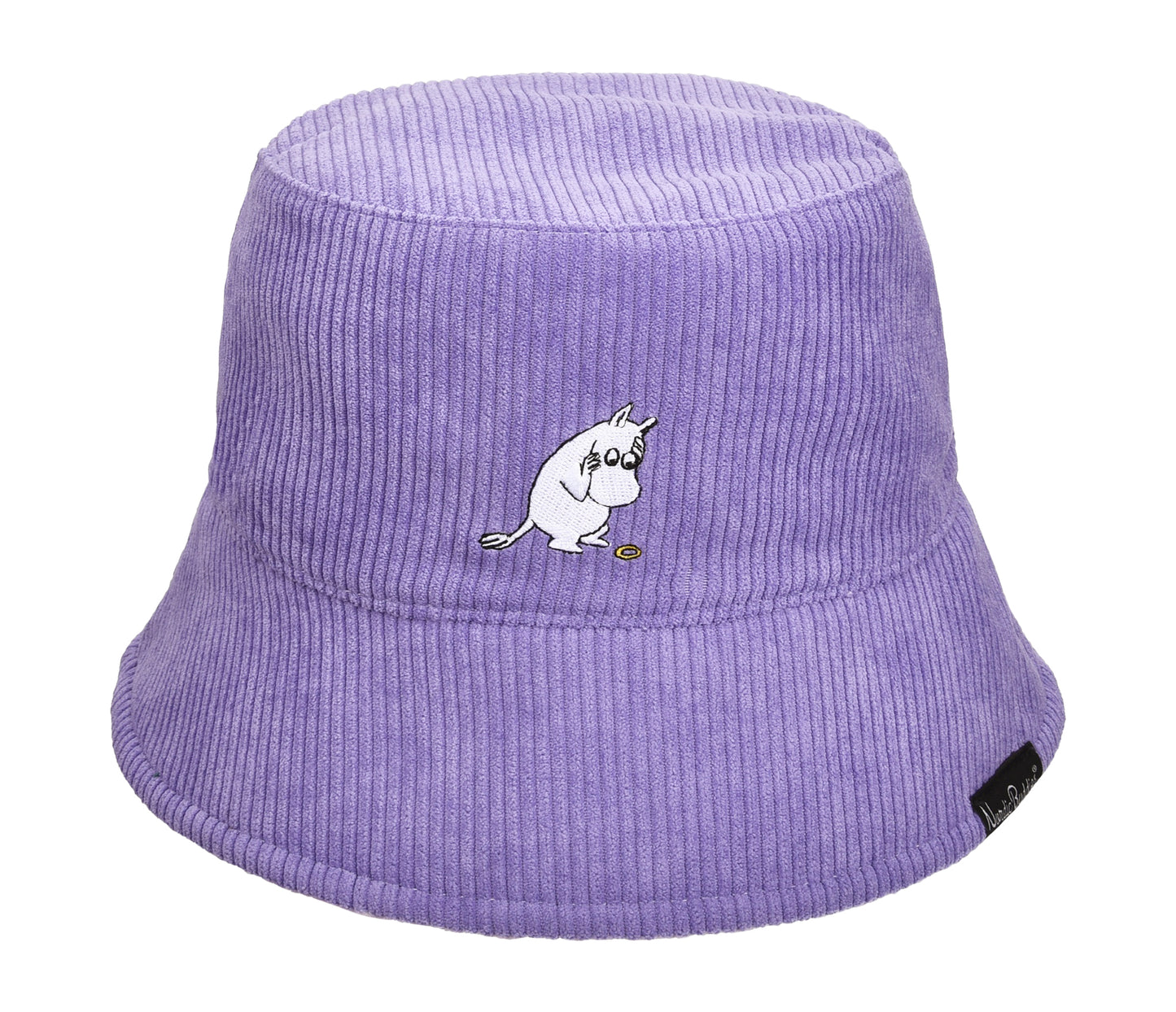 Moomin Adult Corduroy Winter Bucket Hat - Moomintroll Lilac