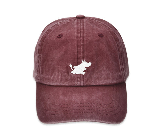 Moomin Dad Cap - Running, Lowkey Red Denim