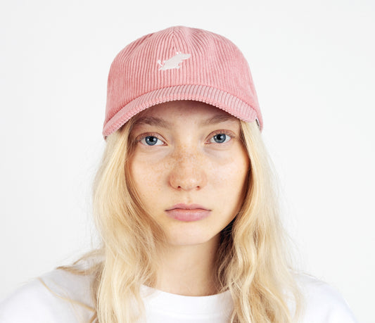 Moomin Dad Cap - Running, Coral Corduroy