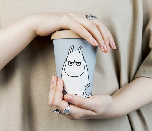 Moomin Takeaway Mug - Angry Moomin