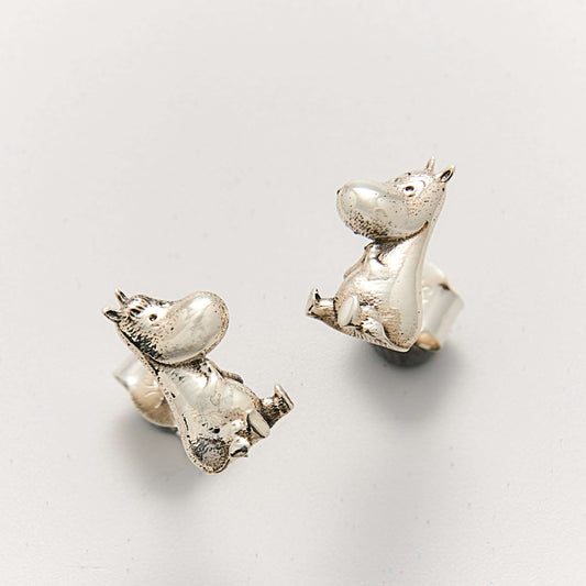 Moomin Stud Earrings (Sterling Silver)