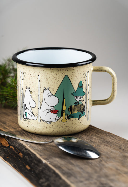 Enamel Mug - Moomin Campers (8dl)