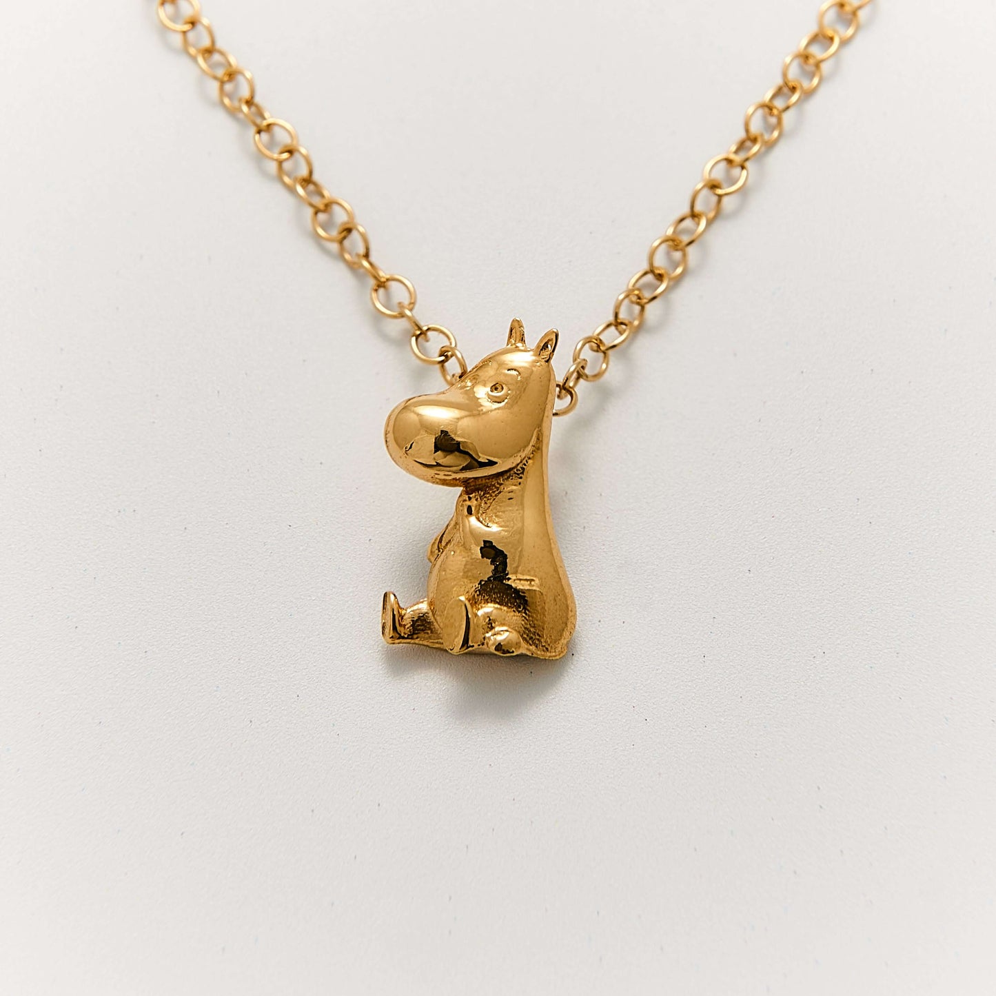 Moomintroll Necklace (18ct Gold Vermeil)