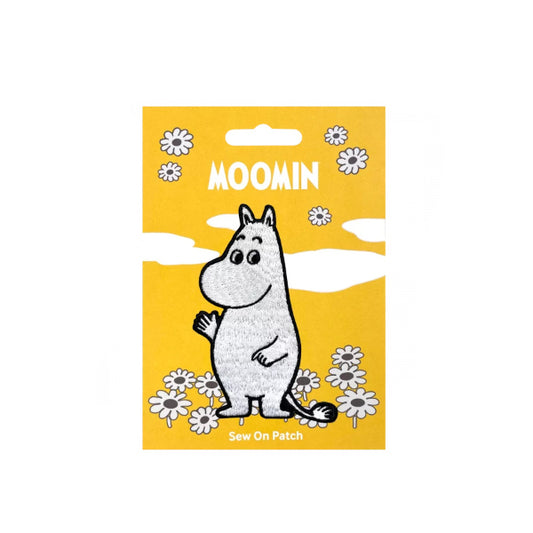 Sew On Patch - Moomintroll Waving