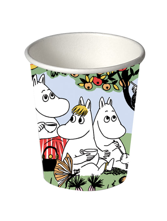 Moomin Garden Party Paper Cups (12pcs)