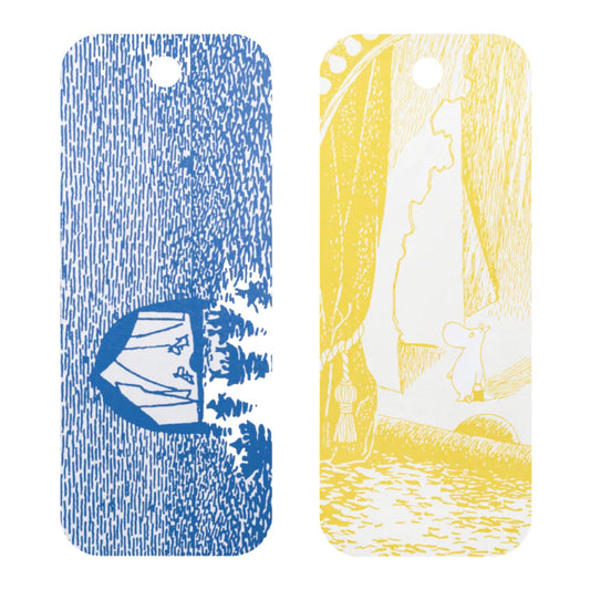 Moomin Chop and Serve Board - Theatre Yellow/Blue