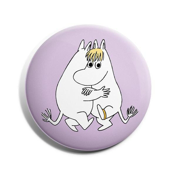 Moomin Badge - Dance, Purple