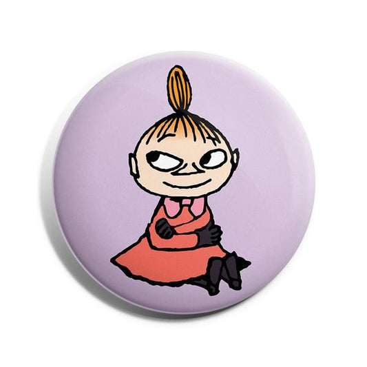 Moomin Badge - Little My, Purple