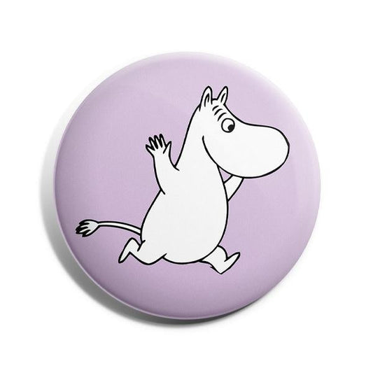 Moomin Badge - Moomin, Purple