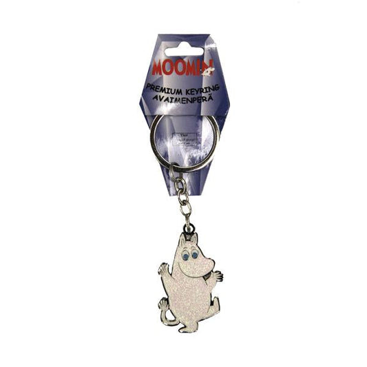 Glitter Premium Keyring - Moomintroll