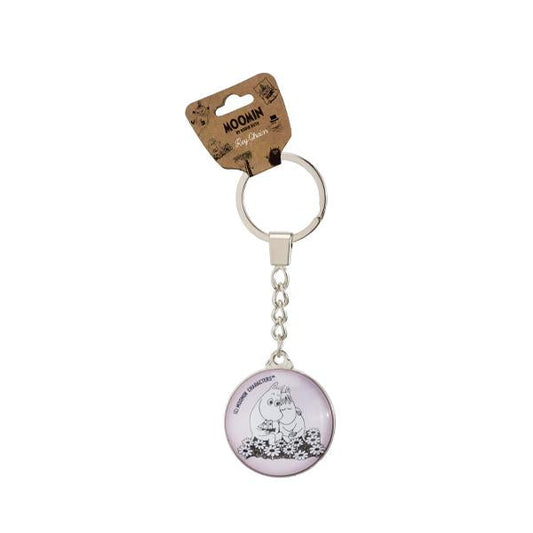 Moomin Key Ring - Love, Light Pink