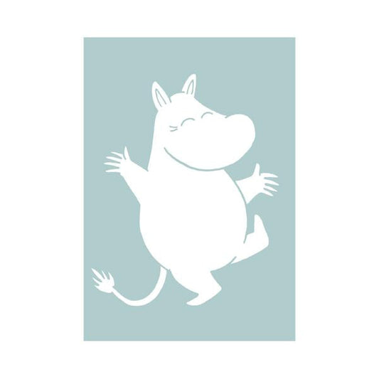 Moomin Mini Card - Happy Moomin