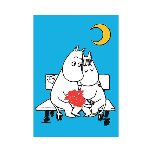 Moomin Mini Card - On the Bench