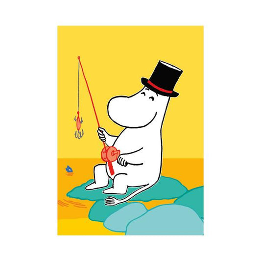 Moomin Mini Card - Fishing