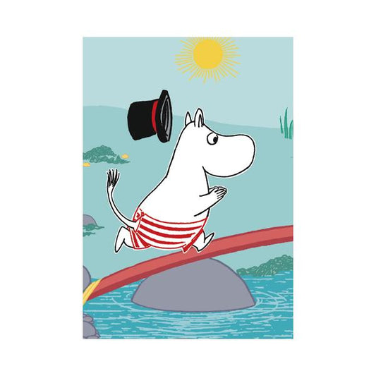 Moomin Mini Card - Diving