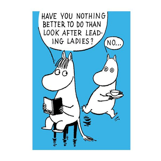 Moomin Greeting Card - Leading