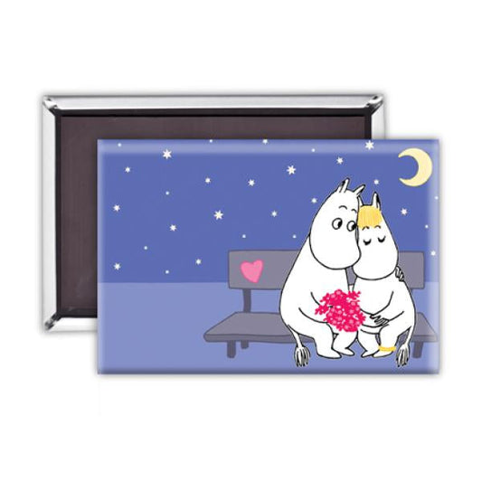 Moomin Magnet - On The Bench