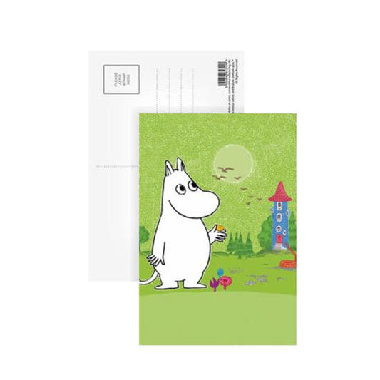 Moomin Postcard - Birthday Button