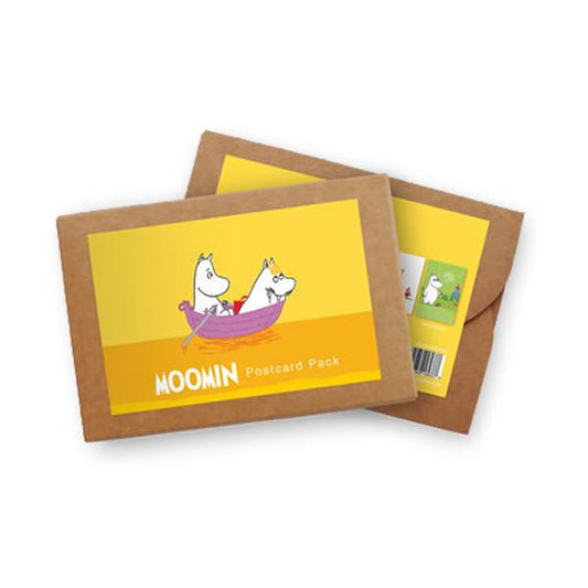 Moomin Postcards - Pack of 6 (Yellow)