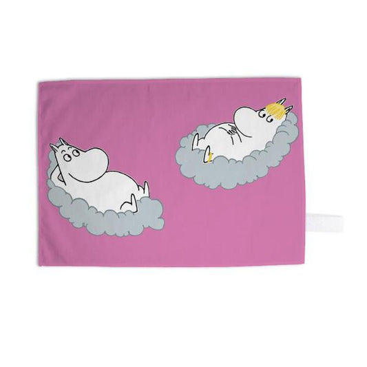 Moomin Tea Towel - On the Clouds