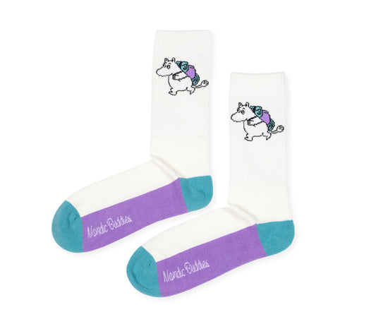 Moomin Retro Mens Socks - Moomintroll Adventuring