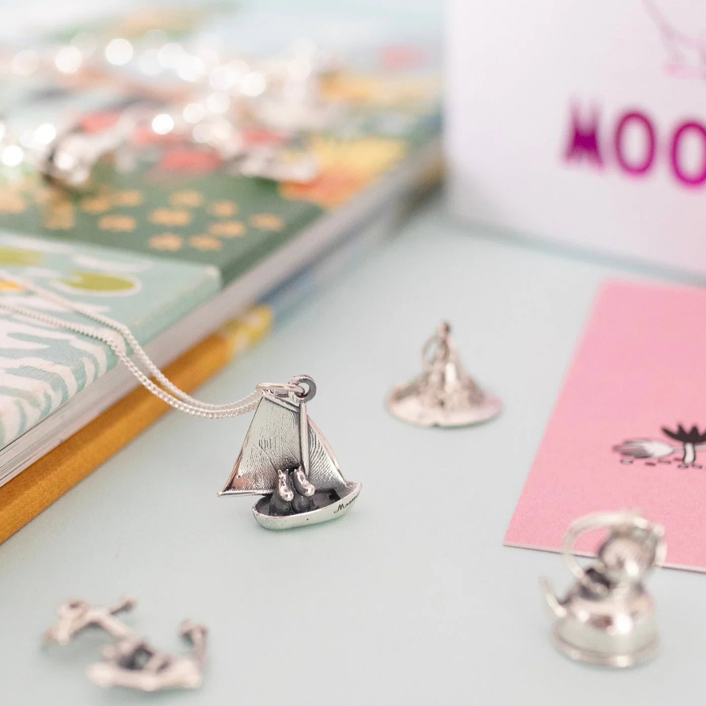 Moomins Snufkin Hat Charm (Sterling Silver)