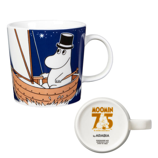 Moomin 75 Limited Edition Mug - Moominpappa Deep Blue