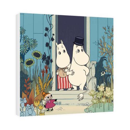 Moomins on the Riviera Canvas Print - Doorstep