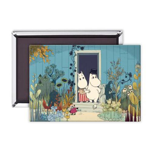 Moomins on the Riviera Magnet - Doorstep